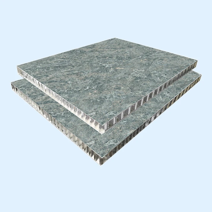 stone look aluminium honeycomb wall panels
